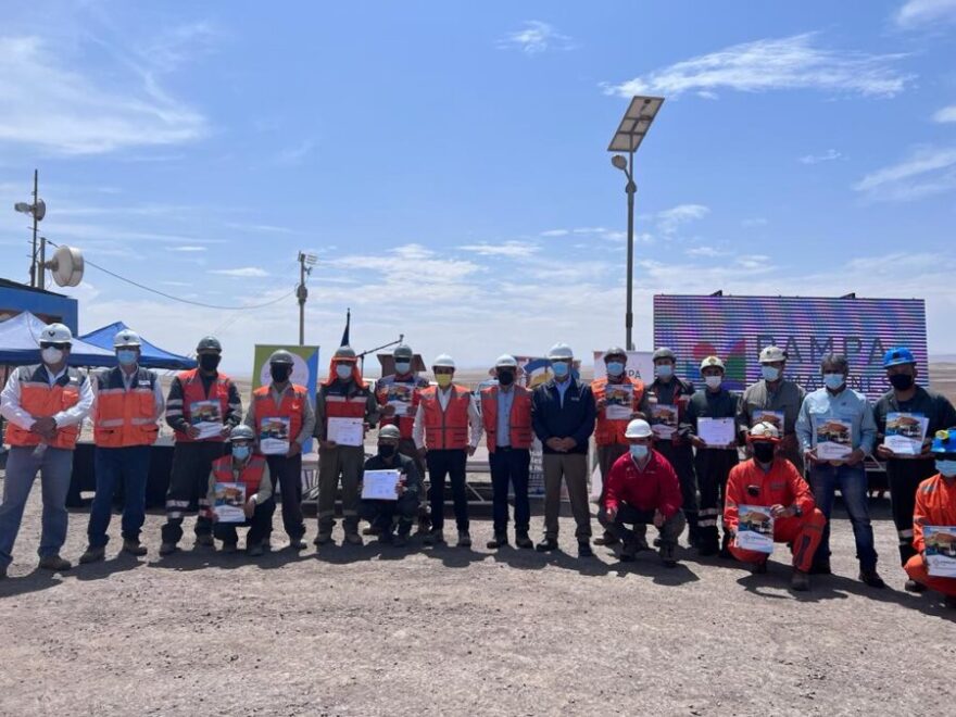 foto certificación competencias laborales Pampa Camarones