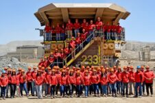 estudiantes en minera candelaria